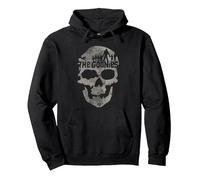 The Goonies Skull on Black Sudadera con Capucha, Unisex para Adultos, Negro, XL