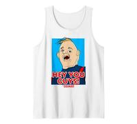 The Goonies Sloth Hey You Guys Camiseta sin Mangas, Hombre, Blanco, L