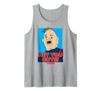 The Goonies Sloth Hey You Guys Camiseta sin Mangas, Hombre, Gris Jaspeado, S