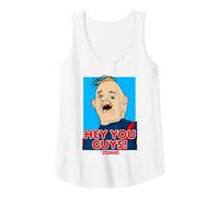 The Goonies Sloth Hey You Guys Camiseta sin Mangas, Mujer, Blanco, L