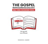 The Gospel: Bible Scripture Verse Crossword Puzzle