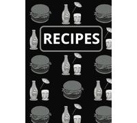 The Gourmand's Almanac: Write in your own Recipes | Cookbook journal | Blank recipe book