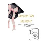 The Graduation: Memories & Dreams: Guest Book & Memory Journal for Class of 2026, Keepsake Notebook for Friends Signatures and Best Wishes