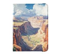 The Grand Canyon - Cartera de viaje de cuero para pasaporte, fundas impermeables para pasaporte, organizador de viaje para hombres