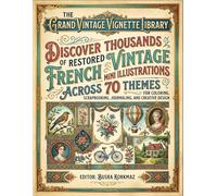 The Grand Vintage Vignette Library. A curated collection of thousands of restored French mini illustrations across 70 themes for coloring, scrapbooking, journaling, and creative design.
