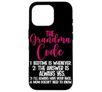The Grandma Code Día de la Madre Abuela Abuela Abuela Carcasa para iPhone 16 Pro