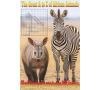 The Great A to Z of African Animals: Over 180 Easy-to-Read Word Search Puzzles for Relaxing Vacations, Holidays & Safari Fun