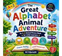 The Great Alphabet Animal Adventure: A Fun A-Z Picture Storybook for Toddlers and Preschoolers to Learn Letters, Animal Names, and Early Reading Skills