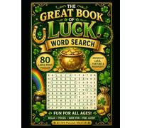 The Great Book of Luck Word Search: Lucky Finds: 80 Word Search Puzzles for Good Fortune