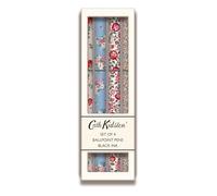 The Great British Card Company Cath Kidston - Juego de 4 bolgrafos de tinta negra