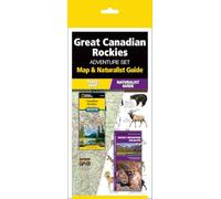 The Great Canadian Rockies Adventure Set: Map and Naturalist Guide [Idioma Inglés]