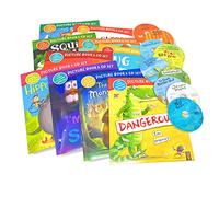 The Great Cheese Robbery and Other Stories Collection - 10 Books & CDs with Music & Sound Effects Set (Great Monster Hunt, Bug Bear, I'm Not Sleepy, Hippobottymus & MORE!)