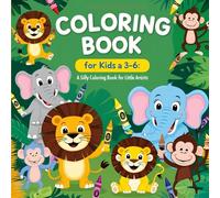 The Great Crayon Safari: Wild Animals to Color!: Color the World Your Way | Kids Coloring book age 3 -6