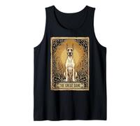The Great Dane Tarot Card Camiseta sin Mangas