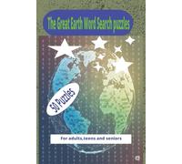 The Great Earth Word Search puzzles for adults, teens and seniors
