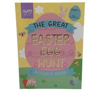 The Great Easter Egg Hunt Activity Book for Kids Ages 3+ - Includes 300 Stickers, 15 Fun Activity Pages & 2 Push-Out Sheets - Featuring Bunny & Chick Easter Characters - Kids' Spring Gift