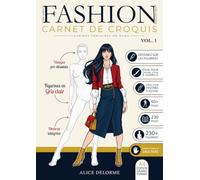 The Great Fashion Collection - Carnet de croquis de Mode - Figurines féminines de MODE - Volume 1 - Silhouettes en gris clair: A4 - Édition Grand ... figurines - Pour les gauchers et gauchères