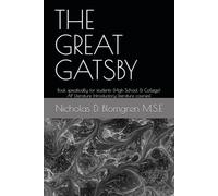 THE GREAT GATSBY: Book specifically for students (High School & College) AP Literature Introductory literature courses .