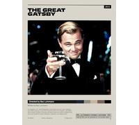 The Great Gatsby - Minimalist Poster 30 x 40 cm
