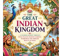 The Great Indian Kingdom: A Coloring Journey Through Royal Palaces, Majestic Gardens, Warriors & the Timeless Beauty of India