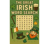The Great Irish Word Search Book: Learn about Ireland, printed in easy-to-read format perfect gift for travelers, relaxing, passing time during ... for yourself, your journey / trip companion.