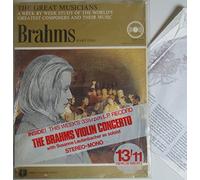 The Great Musicians - The Great Musicians - No. 3 - Brahms (Part One) - 10" LP 1969 - Fabbri & Partners TGM-03 - Italian Press