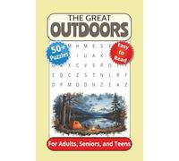 The Great Outdoors Word Search Book: Word searches with easy to read print about The Great Outdoors, fishing and hunting, nature and more | 6X9 ... for vacations, holidays, and free times.