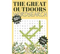 The Great Outdoors's wordsearch Book: Wildlife wordsearch Book | Calm Your Mind. Challenge Your Brain | 6x9 Inches, 110 Pages | 50 + Puzzles | Solutions Included
