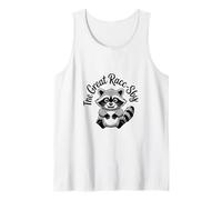The Great Racc-Sby Funny Trash Panda Raccoon Meme Camiseta sin Mangas