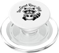The Great Racc-Sby Funny Trash Panda Raccoon Meme PopSockets PopGrip para MagSafe
