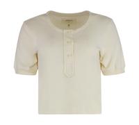 THE GREAT - Scoop Henley - Tops - Mujer - Blanco - M -