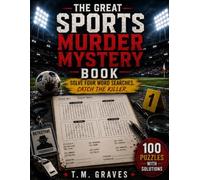 The Great Sports Murder Mystery Book: Solve 4 Word Searches. Catch the Killer.