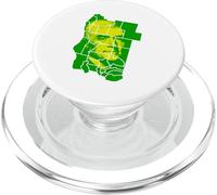 The Great State of Jefferson Map - Camiseta PopSockets PopGrip para MagSafe