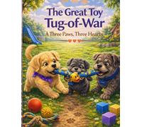 The Great Toy Tug-of-War!: A Three Paws, Three Hearts Adventure for Kids Ages 3-8 | A Heartwarming Dog Story About Sharing, Teamwork & Friendship