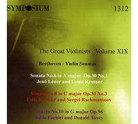 The Great Violinists Vol XIX
