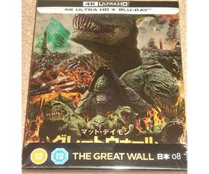 THE GREAT WALL 4K UHD COLLECTORS EDITION STEELBOOK / JAPANESE ARTWORK SERIES #8 / 4K DOLBY VISION / INCLUDES BLU RAY / REGION FREE.