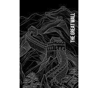 The Great Wall Black Note Lined Journal Notebook, 120 Pages, 6 in x 9 in: A Journaling Notebook for Work, School & Note Taking