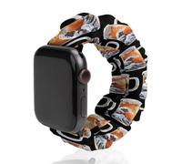 The Great Wave of Beer - Correa elástica para reloj compatible con IWatch, divertidas correas de reloj inteligente para hombres y mujeres, 38 mm/40 mm, 42 mm/44 mm, 42mm/44mm, Poliéster, No es una