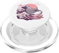 The Great Wave of Kanagawa Hokusai Japanese PopSockets PopGrip para MagSafe