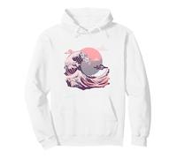 The Great Wave of Kanagawa Hokusai Japanese Sudadera con Capucha