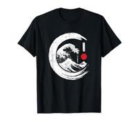 The Great Wave off Kanagawa Japanese Aesthetic Camiseta