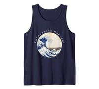 The Great Wave Off Kanagawa Katsushika Hokusai Japanese Art Camiseta sin Mangas