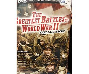 The Greatest Battles of World War II Collection - 12 Films on 4 DVD