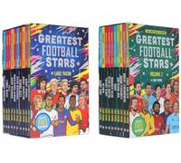 The Greatest Football Stars (Vol 1-2) by Luke Paton 20 Books Collection Set (Cristiano Ronaldo, Lionel Messi, David Beckham, Neymar, Mohamed Salah, ... Greatest Football Stars 10 Book Collection)