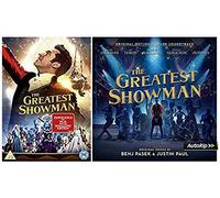 The Greatest Showman Movie Plus Sing-along Edition + The Greatest Showman Audio CD original songs by Benj Pasek & Justin Paul + Extras + The Spectacle + Galleries + Music Machine