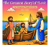 The Greatest Story of Love: A Cozy Coloring Journey Through the Life of Jesus | 40 Bold & Easy Pages for the Children of God