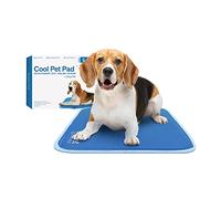 THEGREENPETSHOP - Tapete de refrigeración para Perros, pequeño, Activado por presión, para Perros y Gatos, tamaño para Mascotas pequeñas (9 a 20 Libras). Gel no tóxico, no Necesita Agua para Esta