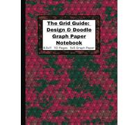The Grid Guide: Design & Doodle: Graph Paper Notebook - Crimson Camo: Squared Grid Format Journal | 110 Pages (8.5x11) | Composition Notebook