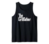 The Grillfather BBQ Master Barbacoa Grill Chef Camiseta sin Mangas