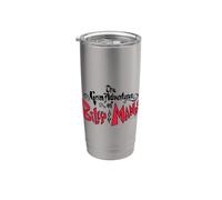 The Grim Adventures of Billy & Mandy Grim Logo Vaso térmico de acero inoxidable de doble pared